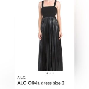 A.L.C. Olivia Dress. Size 2. NWT. Black